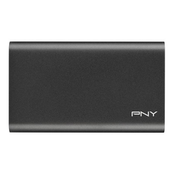 PNY ELITE 480 GB SSD extern tragbar USB 3.0 Schwarz