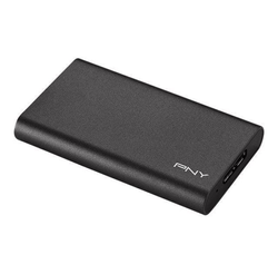 PNY ELITE 960 GB SSD Festplatte extern tragbar USB 3.0 Schwarz