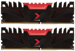PNY XLR8 - 2 x 8 Go - DDR4 3200 MHz - Noir/Rouge