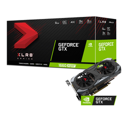 PNY GeForce GTX 1660 SUPER 6GB XLR8 Gaming OC Edition