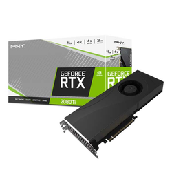 11GB PNY GeForce RTX 2080 Ti Blower GDDR6 352-bit PCI-Express 3.0 x16 3xDP HDMI