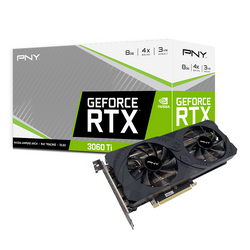 PNY GeForce RTX 3060 Ti 8GB GDDR6 Uprising Dual Fan