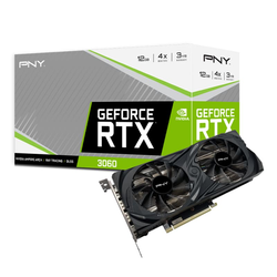 PNY RTX 3060 12GB UPRISING Dual Fan Edition - Noir