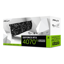 PNY GeForce RTX 4070 Ti SUPER 16GB VERTO OC Triple Fan