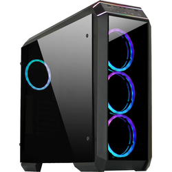 Chieftec Gamer GP-02B Stallion 2 RGB schwarz, Glasfenster ATX-MidiTower
