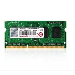 Transcend 2GB DDR3-1333 module de mémoire 2 Go 1 x 8 Go 1333 MHz