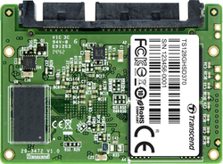 Transcend 128 GB, SATA 3, 6 Gb/s, MLC, SSD - Noir, Vert
