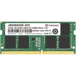 Transcend JetRam 32GB [1x32GB 2666Mhz DDR4 CL19 SODIMM]