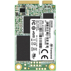 Transcend 256GB mSATA SSD SATA3 3D TLC PE: 3K 30u