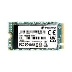 SSD 256GB Transcend M.2 MTE400S (M.2 2242) PCIe Gen3 x4 NVMe