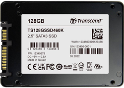 Transcend 128GB Interne mSATA SSD TS128GSSD460K-VS1