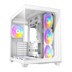 Behuizing Antec Gamer C5 ARGB White Midi Tower weiß