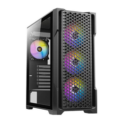 Moyen Tour ATX Antec AX90 RGB avec panneau vitré (Noir)