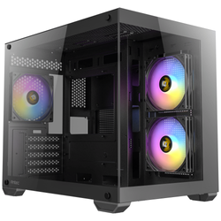 Mini Tour Micro-ATX Antec CX600M aRGB avec panneaux vitrés (Noir)
