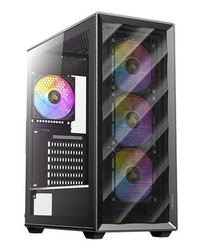 Antec AX85 ARGB Noir - MT/Sans Alim/ATX