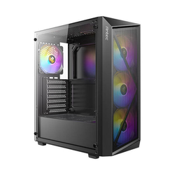 Antec AX67 ARGB Noir - MT/Sans Alim/ATX