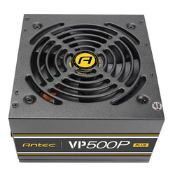 Antec VP500P Plus-EC, 500Watt voeding Zwart, 2x PCIe