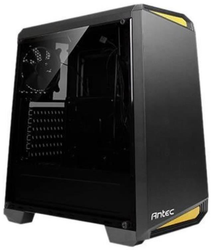 Antec NX100 schwarz/gelb, Acrylfenster MidiTower