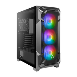 Caixa ATX Antec DF600 FLUX Tempered Glass Preta
