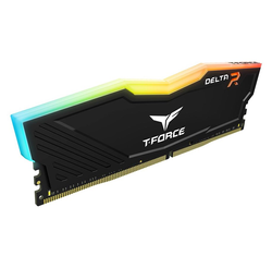 Team Group T-Force Delta RGB DDR4-3600 - 32GB - CL18 - Single Channel (1 pcs) - Intel XMP - Musta RGB