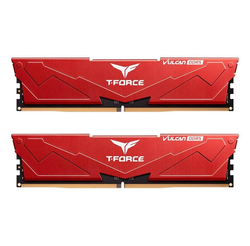 Team Group T-Force Vulcan DDR5-6000 - 32GB - CL30 - Dual Channel (2 pcs) - AMD EXPO & Intel XMP - Rød