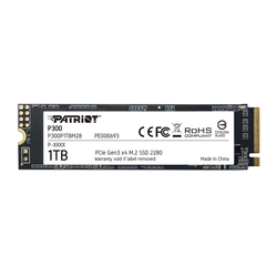 Patriot SSD P300 M.2 PCIe 3.0 x2 NVMe (Phison) 1TB