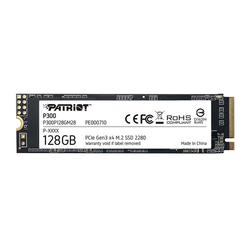 SSD 128GB Patriot P300 M.2 PCI-EX4 NVME [P300P128GM28]