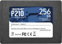 Patriot P210 256 GB, SSD schwarz, SATA 6Gb/s, 2,5"