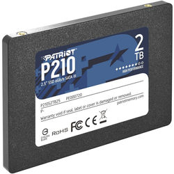 Patriot P210 2 TB, SSD schwarz, SATA 6Gb/s, 2,5"