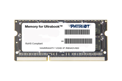 Patriot SO-DIMM 4 GB DDR3-1600 SR, Arbeitsspeicher