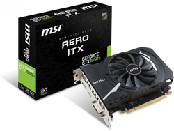 MSI GeForce GTX 1050 TI AERO ITX 4G OCV1 4 GB GDDR5