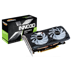 Inno3D GTX1660 TI Twin X2 OC RGB 6144MB,PCI-E,DVI,HDMI,3xDP