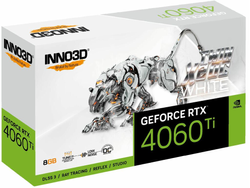Inno3D Geforce RTX 4060 Ti 8 GB Twin X2 OC White