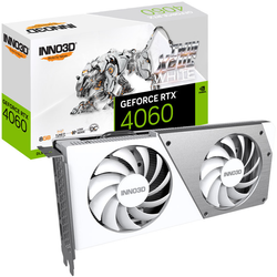 Inno3D GeForce RTX 4060 Twin X2 OC Weiß - 8GB GDDR6