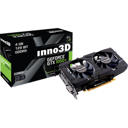 Inno3D GeForce Gtx 1050 Ti Twin X2, 4096 Mb Gddr5