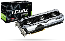 8GB Inno3D GTX1070 iChill X3 V2 PCI-E,2xDVI,HDMI,DP