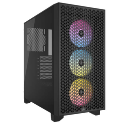 Corsair 3000D RGB Tempered Glass Mid-Tower Zwart