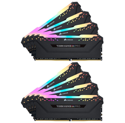 Corsair Vengeance RGB PRO DDR4-3200 C16 BK OC - 256GB