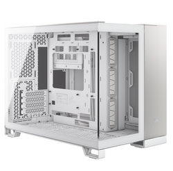 Corsair 2500X weiss/aluminium Tempered Glass x 2