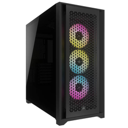 iCUE 5000D RGB Temp Glass Mid-Twr Black