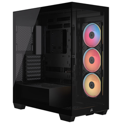 Corsair Midi Tower 3500X LXR LINK TG Zwart