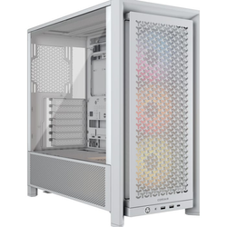 Corsair Frame 4000D RS ARGB - MT/SansAlim/ATX - Blanc