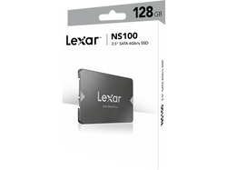 LEXAR LNS100 SATA, 128 GB SSD, 2.5 Zoll, intern