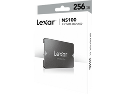LEXAR LNS100 SATA, 256 GB SSD, 2.5 Zoll, intern