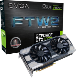 EVGA 08G-P4-6676-KR GeForce GTX 1070 8 GB GDDR5