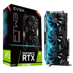 EVGA GeForce RTX 2070 Super FTW3 Ultra+, 8192 MB GDDR6