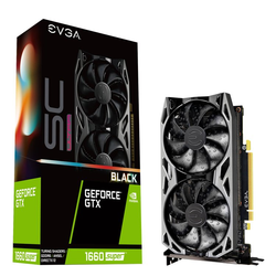 EVGA GeForce® GTX 1660 SUPER SC Ultra Black 6GB GDDR6