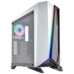 Corsair Carbide SPEC-OMEGA RGB Boîtier Midi-tour Noir, Blanc