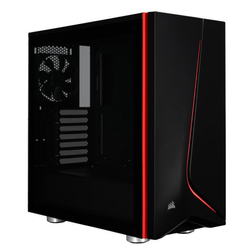 Caixa ATX Corsair Carbide SPEC-06 Tempered Glass Preta