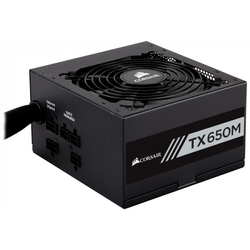 Corsair TX650M unité d'alimentation d'énergie 650 W ATX Noir